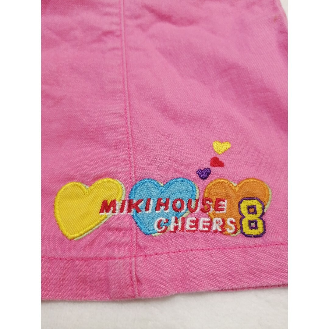 mikihouse(ミキハウス)の【MIKI HOUSE 】キッズ・スカート・ピンク・110cm キッズ/ベビー/マタニティのキッズ服女の子用(90cm~)(スカート)の商品写真