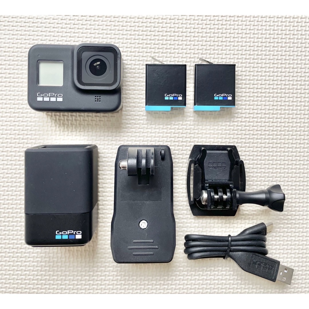 GoPro(ゴープロ)のGoPro HERO8 BLACK スマホ/家電/カメラのカメラ(ビデオカメラ)の商品写真