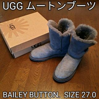 アグ(UGG)のそうだUGG、履こう。　　　　　　　　　UGG ムートンブーツ　グレー(ブーツ)