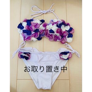 水着2点セット(お花付)(水着)