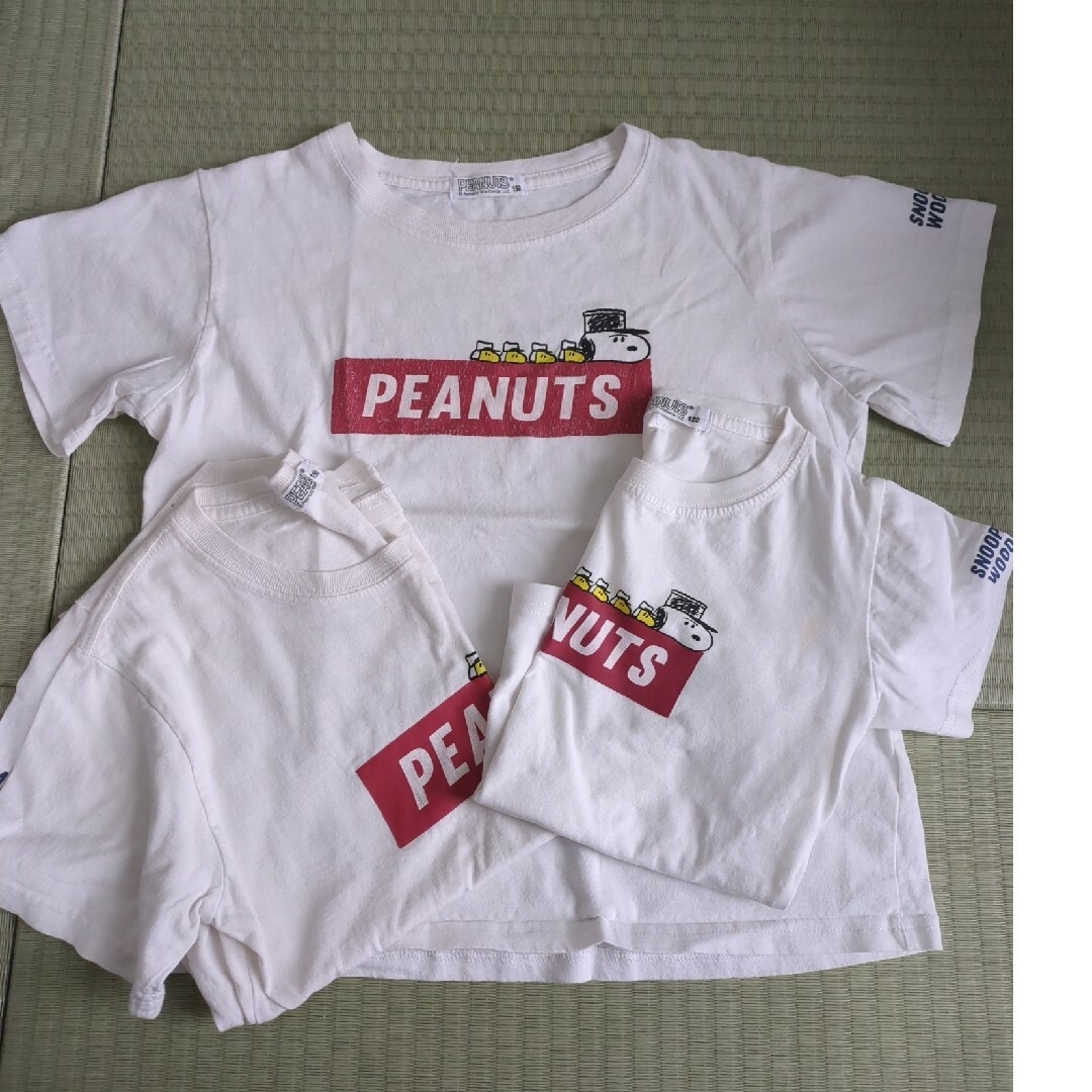 PEANUTS(ピーナッツ)のTシャツ　3枚セット　150  2枚　120　1枚 キッズ/ベビー/マタニティのキッズ服男の子用(90cm~)(Tシャツ/カットソー)の商品写真