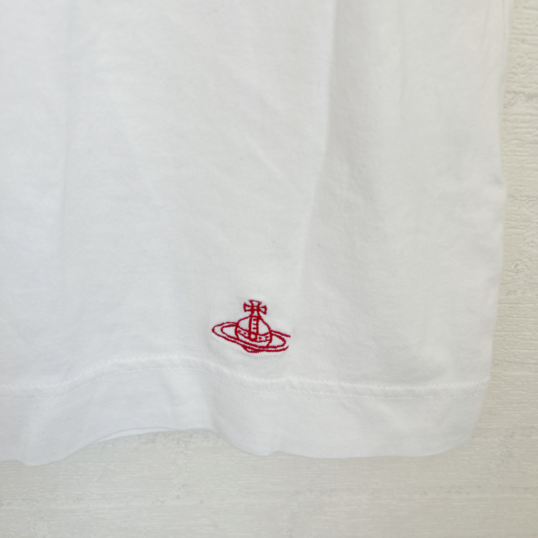 Vivienne Westwood(ヴィヴィアンウエストウッド)のう2 美品　ヴィヴィアンウエストウッド  Tシャツ　ラム　羊 レディースのトップス(Tシャツ(半袖/袖なし))の商品写真