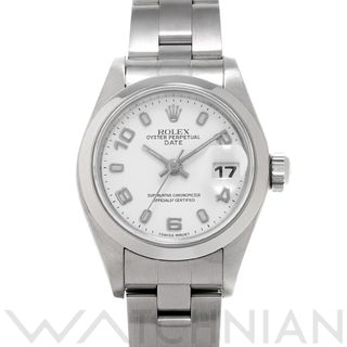 中古 ロレックス ROLEX 69160 A番(1998年頃製造) ホワイト レディース 腕時計
