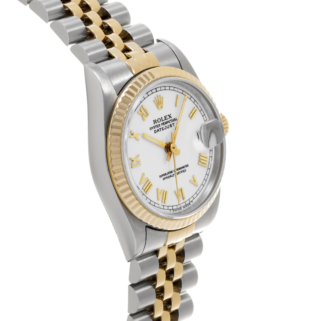 ROLEX(ロレックス)の中古 ロレックス ROLEX 68273 S番(1993年頃製造) ホワイト ユニセックス 腕時計 レディースのファッション小物(腕時計)の商品写真