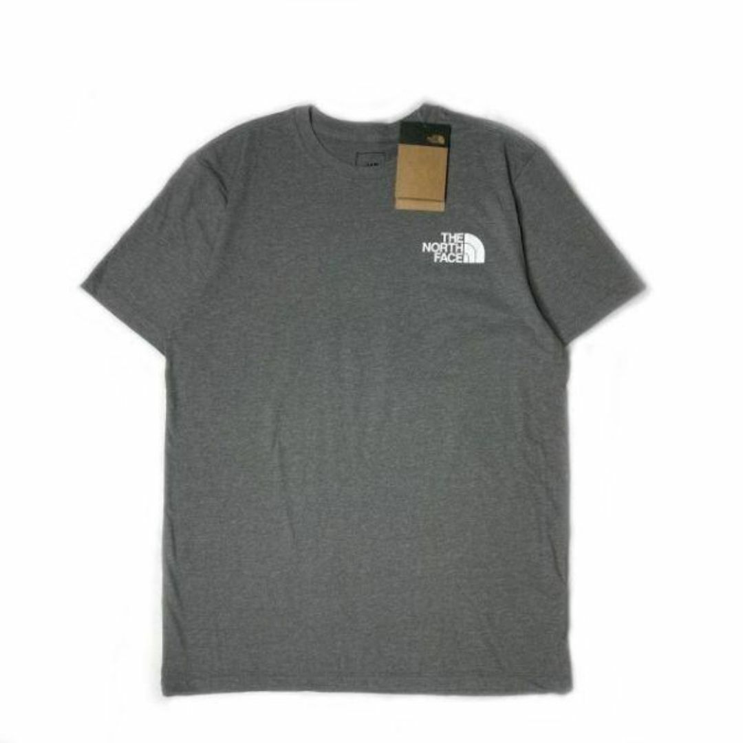 THE NORTH FACE(ザノースフェイス)のノースフェイス 半袖 Tシャツ US限定 ボックスロゴ(XL)グレー180902 メンズのトップス(Tシャツ/カットソー(半袖/袖なし))の商品写真