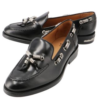 トーガ(TOGA)のトーガ ビリリース/TOGA VIRILIS シューズ メンズ METAL BEADS LOAFERS ローファー BLACK  AJ1099-9021 _0410ff(ドレス/ビジネス)