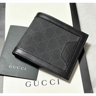 Gucci - ■未使用品■グッチシマ GUCCI 小銭入れ コンパクト財布 二つ折り財布
