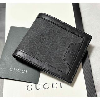 ■未使用品■グッチシマ GUCCI 小銭入れ コンパクト財布 二つ折り財布