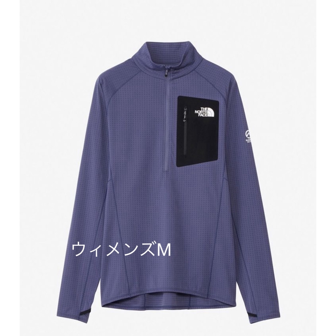 THE NORTH FACE(ザノースフェイス)の【美品】TNF エクスペディションドライドットジップハイ レディースのトップス(Tシャツ(長袖/七分))の商品写真