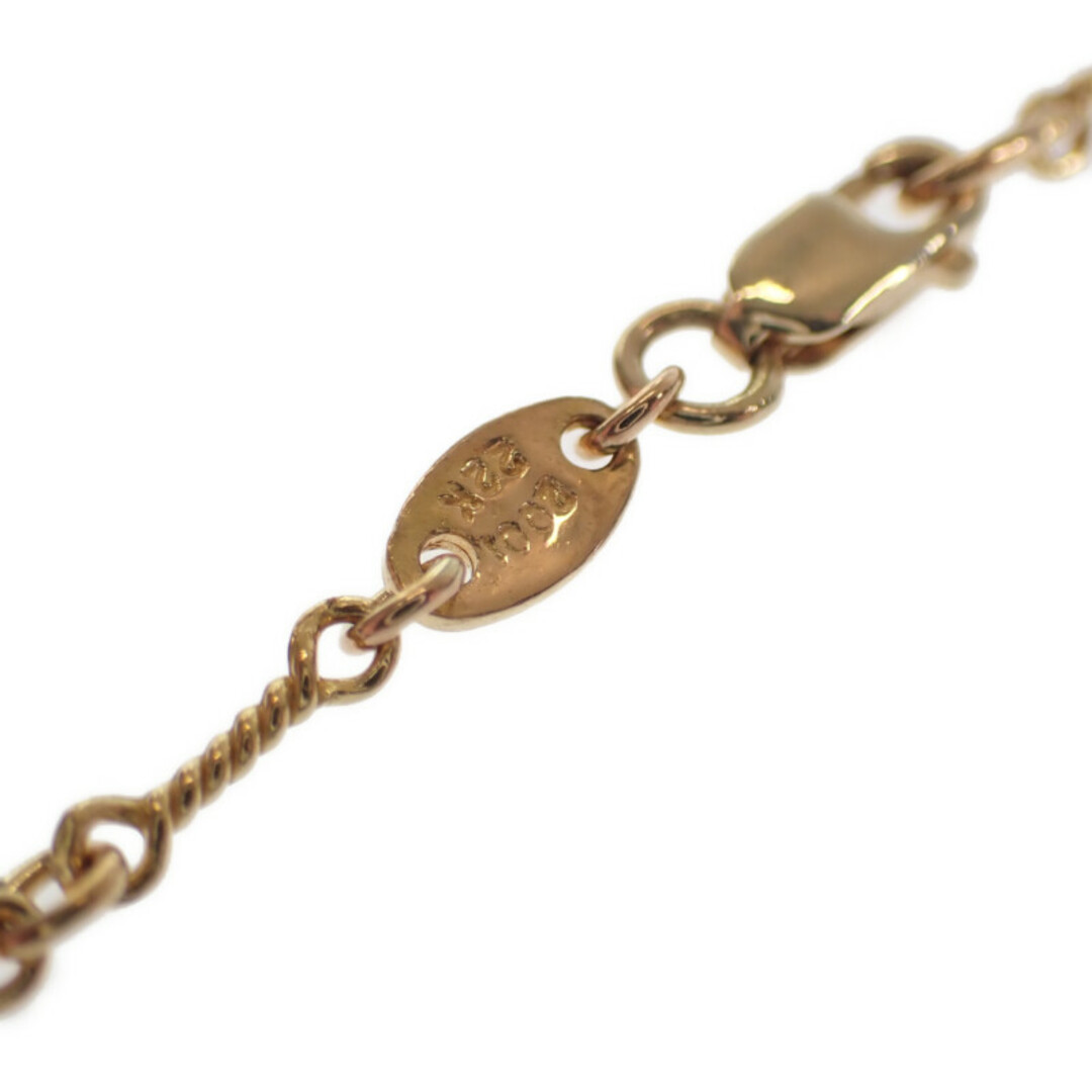 Chrome Hearts(クロムハーツ)の【中古】【Aランク】Chrome Hearts クロムハーツ 22K/14K イエローゴールド ツイストチェーン ネックレス 20インチ 50cm メンズ ジュエリー【ISEYA】 メンズのアクセサリー(ネックレス)の商品写真