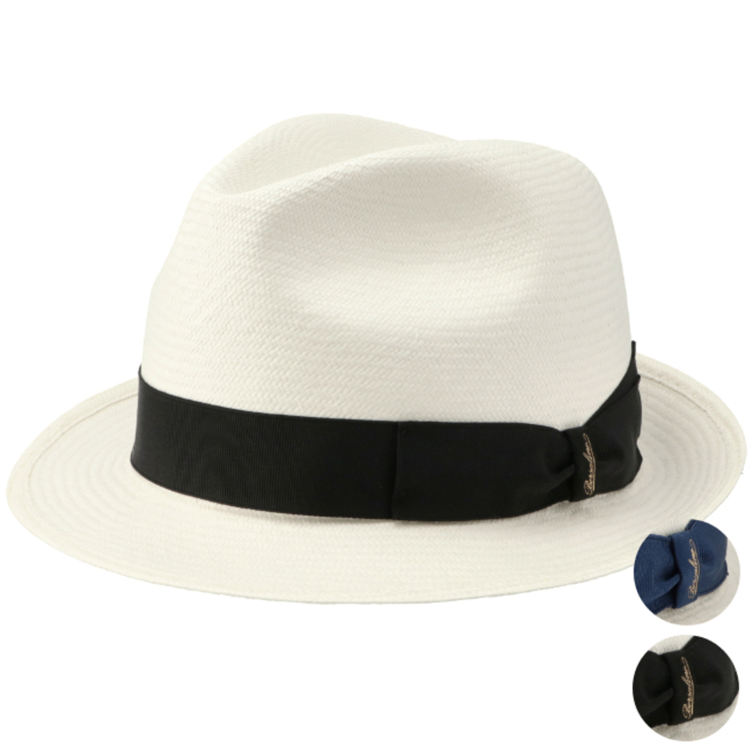 Borsalino(ボルサリーノ)のボルサリーノ/BORSALINO 帽子 メンズ PANAMA FINE/ショートブリム パナマハット 2024年春夏新作 141055-1055 メンズの帽子(ハット)の商品写真