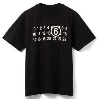 エムエムシックス(MM6)のエムエムシックス メゾンマルジェラ/MM6 MAISON MARGIELA シャツ アパレル メンズ T-SHIRT Tシャツ BLACK 2024年春夏新作 SH0GC0001-STJ391-961B(Tシャツ/カットソー(半袖/袖なし))
