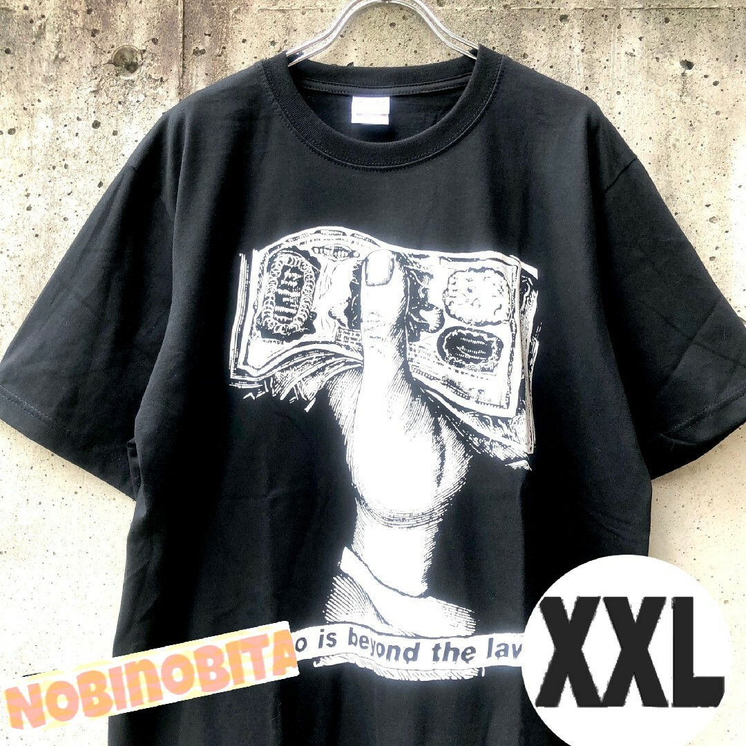 MUSIC TEE(ミュージックティー)のXXL半袖 RAGEAGAINSTTHE MACHINE メンズのトップス(Tシャツ/カットソー(半袖/袖なし))の商品写真