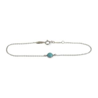 ティファニー(Tiffany & Co.)の【中古】【Aランク】TIFFANY&Co. ティファニー AG925 TQ エルサ・ペレッティ カラーバイザヤード ブレスレット 60140520 シルバー ターコイズ ジュエリー【ISEYA】(ブレスレット/バングル)