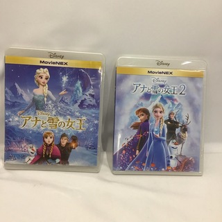 アナトユキノジョオウ(アナと雪の女王)のアナと雪の女王1、2 MovieNEX　DVD＆ブルーレイセットTR0398(アニメ)