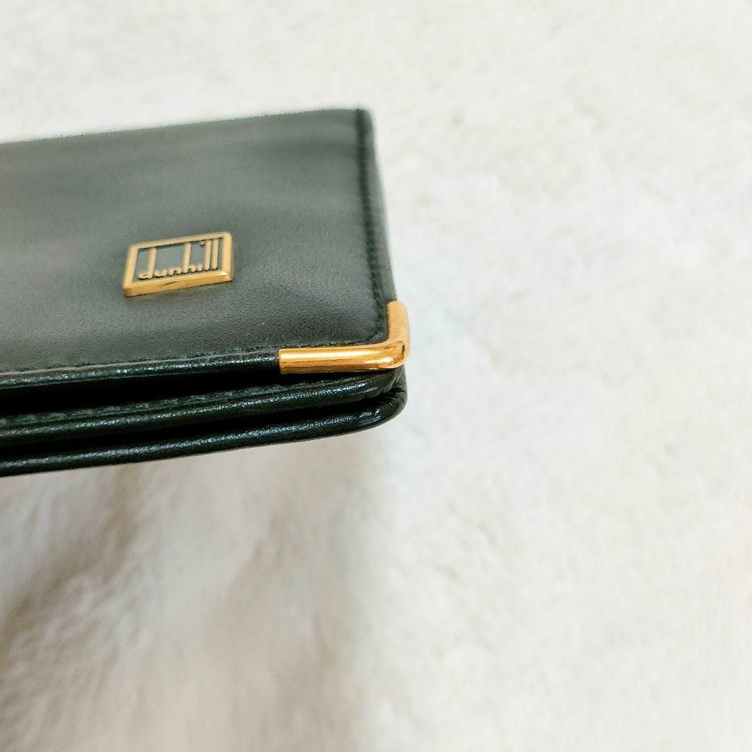 Dunhill(ダンヒル)のdunhill　ダンヒル　札入れ　長財布　カードケース　パスケース　レザー　黒 メンズのファッション小物(長財布)の商品写真