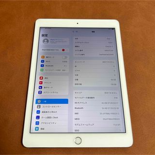 アイパッド(iPad)の7079 美品 電池最良好 iPad Air2 第2世代 16GB au(タブレット)