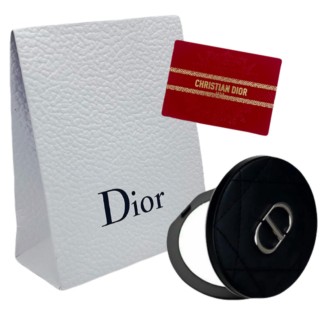 Dior(ディオール)のディオール コンパクト ミラー ノベルティ カナージュ コスメ/美容のコスメ/美容 その他(その他)の商品写真
