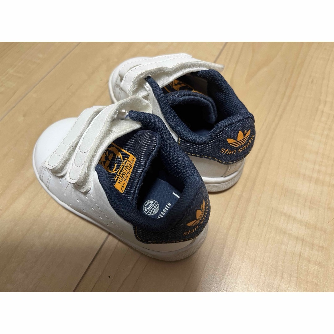 adidas(アディダス)のキッズ  ベビー スニーカー アディダス スタンスミス 12cm キッズ/ベビー/マタニティのベビー靴/シューズ(~14cm)(スニーカー)の商品写真