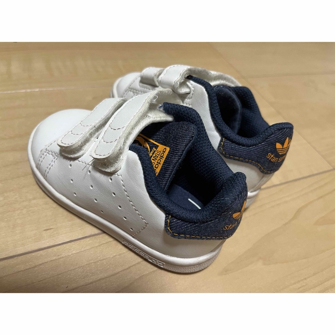 adidas(アディダス)のキッズ  ベビー スニーカー アディダス スタンスミス 12cm キッズ/ベビー/マタニティのベビー靴/シューズ(~14cm)(スニーカー)の商品写真