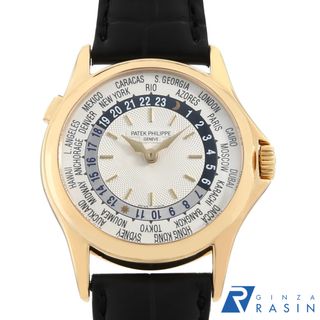 パテックフィリップ(PATEK PHILIPPE)のパテックフィリップ ワールドタイム 5110J-001 メンズ 中古 腕時計(腕時計(アナログ))