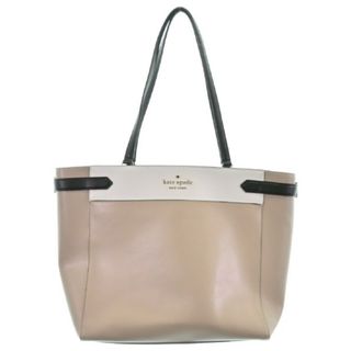 ケイトスペードニューヨーク(kate spade new york)のkate spade new york トートバッグ - ピンクベージュ 【古着】【中古】(トートバッグ)