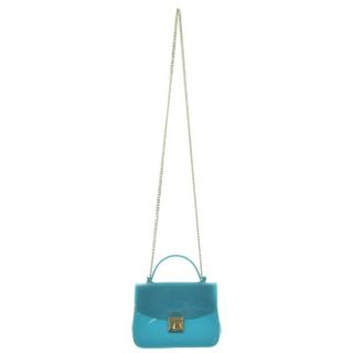 フルラ(Furla)のFURLA フルラ ハンドバッグ - 青 【古着】【中古】(ハンドバッグ)