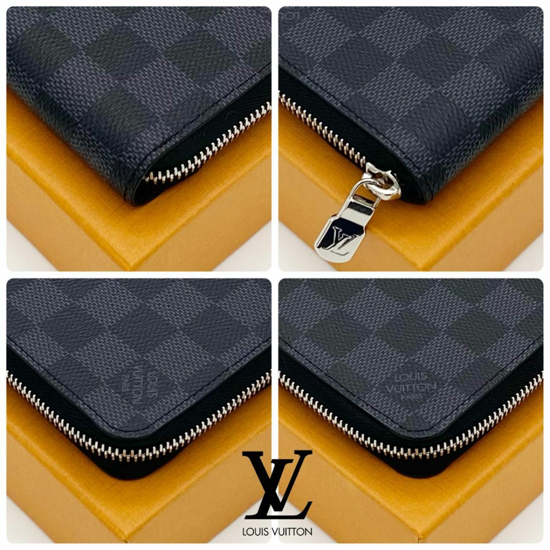 LOUIS VUITTON(ルイヴィトン)の【最高峰品】ルイヴィトン ダミエ・グラフィット ヴェルティカル IC搭載 メンズのファッション小物(長財布)の商品写真