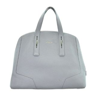 フルラ(Furla)のFURLA フルラ ハンドバッグ - ブルーグレー 【古着】【中古】(ハンドバッグ)