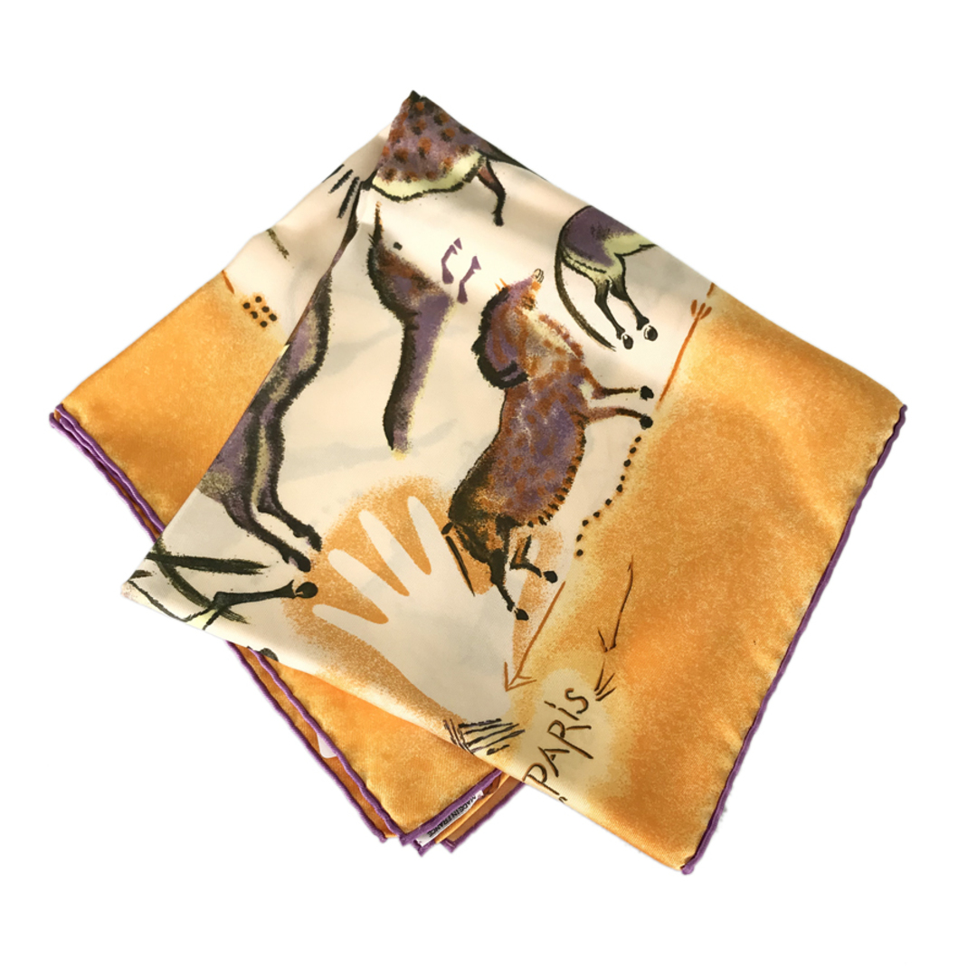 Hermes(エルメス)のエルメス カレ90 PREMIERES MAINS 最初の手 レディース スカーフ レディースのファッション小物(バンダナ/スカーフ)の商品写真