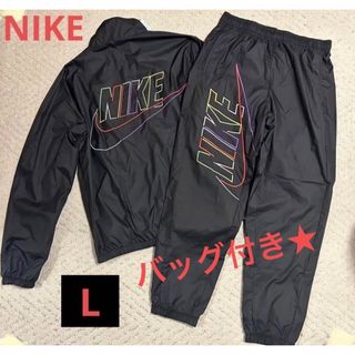 ナイキ(NIKE)の【新品 L】ナイキ ウインドブレーカー セット ジャケット パンツ ウーブン(ナイロンジャケット)