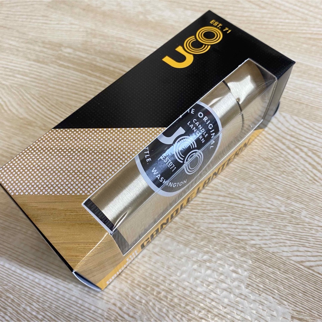 UCO(ユーコ)の新品　UCO ブラス　ランタン スポーツ/アウトドアのアウトドア(ライト/ランタン)の商品写真