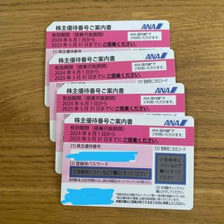 エーエヌエー(ゼンニッポンクウユ)(ANA(全日本空輸))のANA株主優待券(航空券)