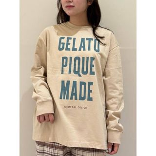 ジェラートピケ(gelato pique)のgelatopique ジェラートピケ UNISEX ワンポイントロゴロンT(ルームウェア)