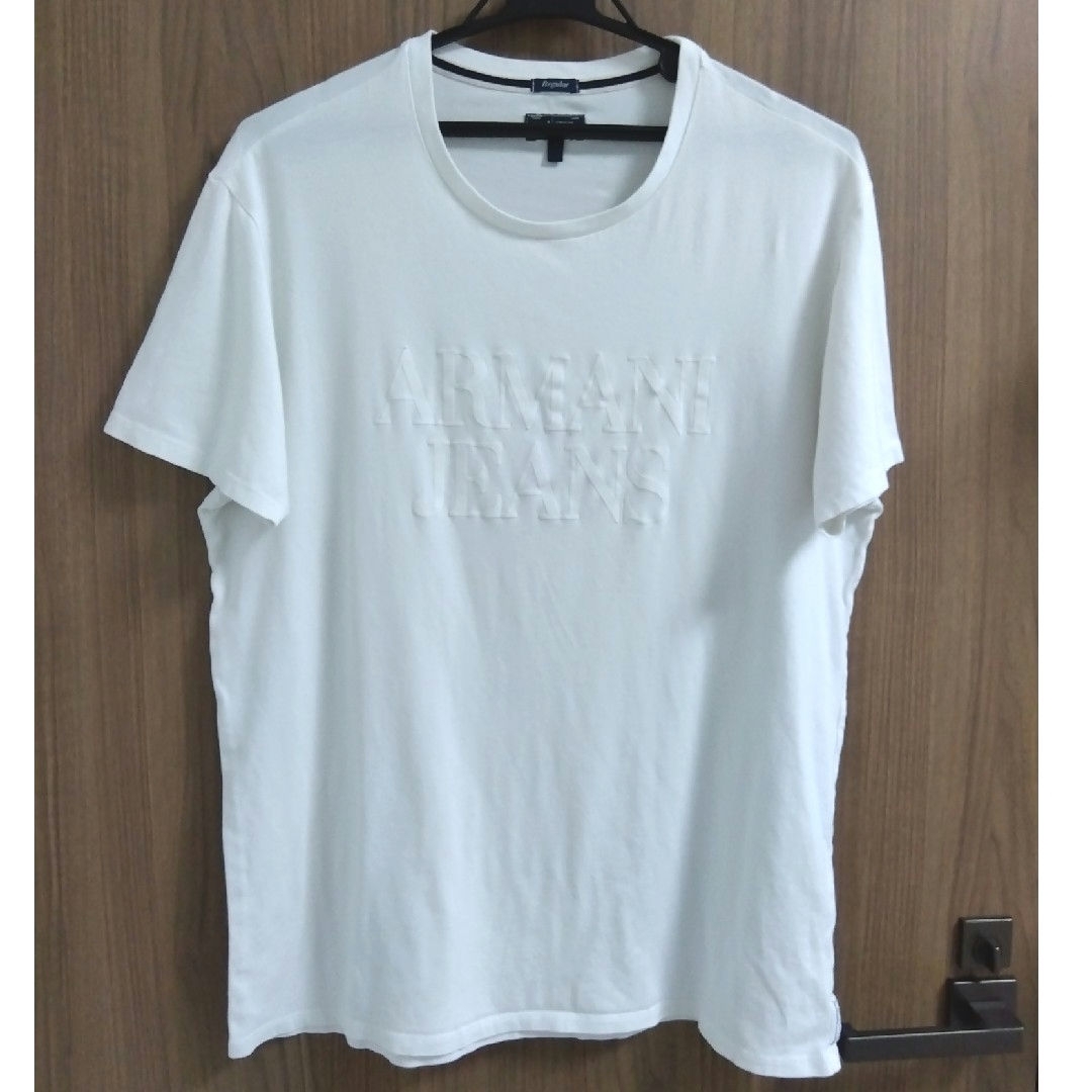 ARMANI JEANS(アルマーニジーンズ)のアルマーニ　メンズＴシャツsizeＬ メンズのトップス(Tシャツ/カットソー(半袖/袖なし))の商品写真