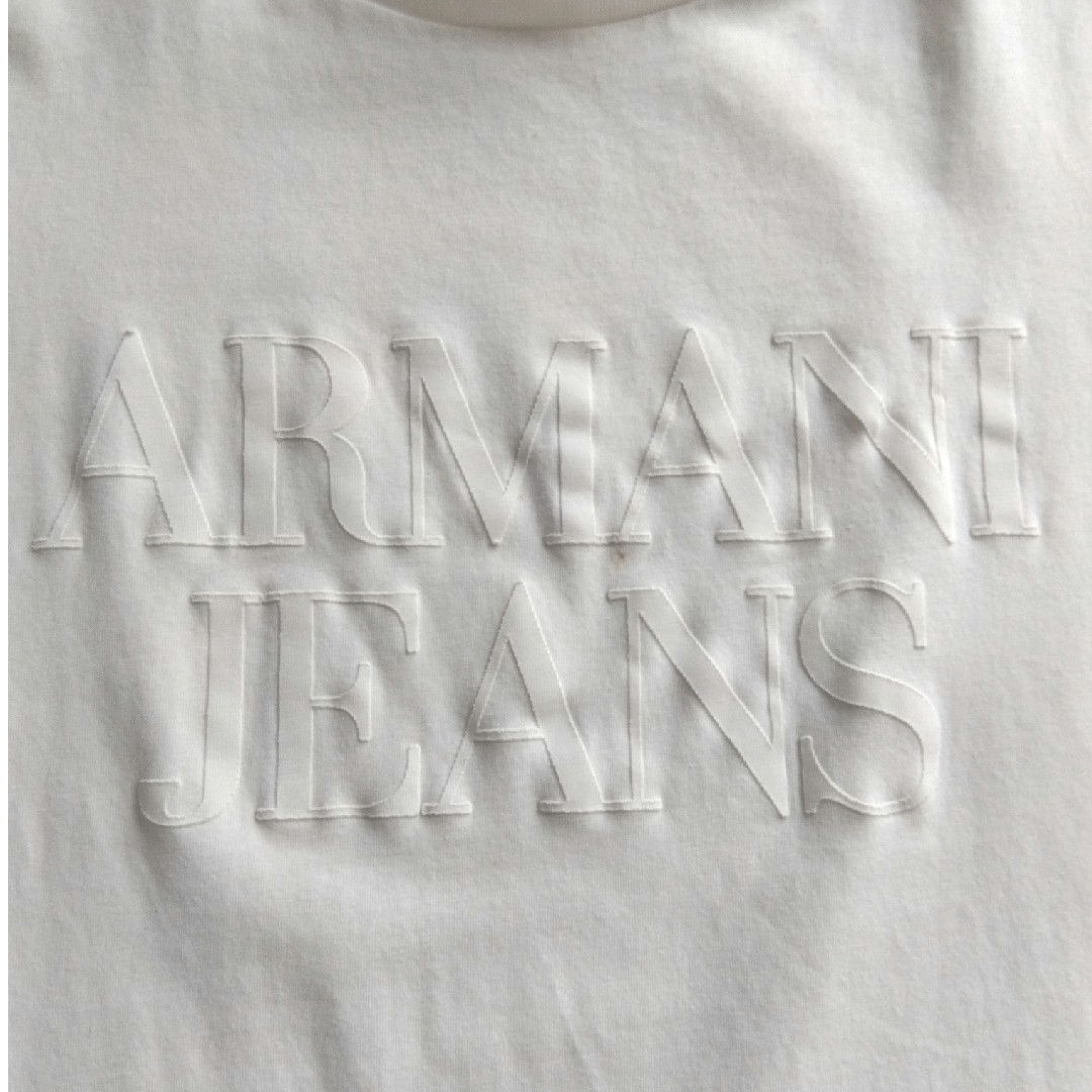 ARMANI JEANS(アルマーニジーンズ)のアルマーニ　メンズＴシャツsizeＬ メンズのトップス(Tシャツ/カットソー(半袖/袖なし))の商品写真