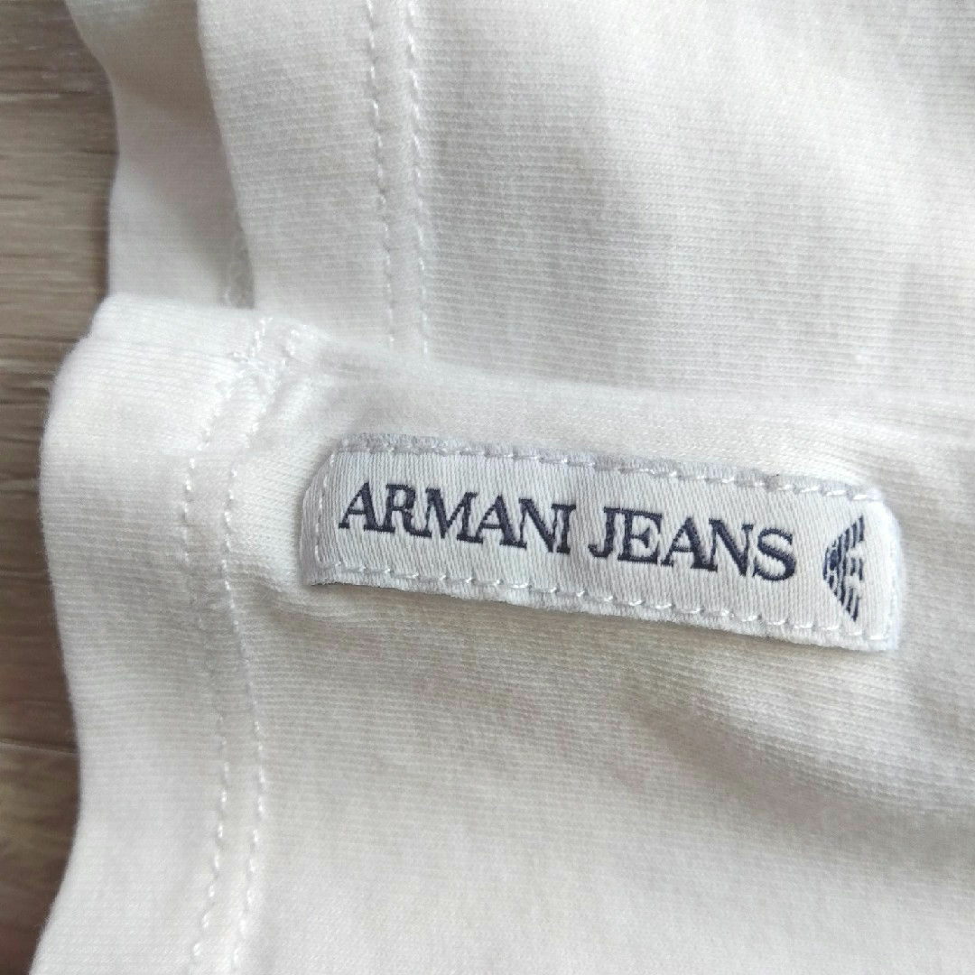 ARMANI JEANS(アルマーニジーンズ)のアルマーニ　メンズＴシャツsizeＬ メンズのトップス(Tシャツ/カットソー(半袖/袖なし))の商品写真