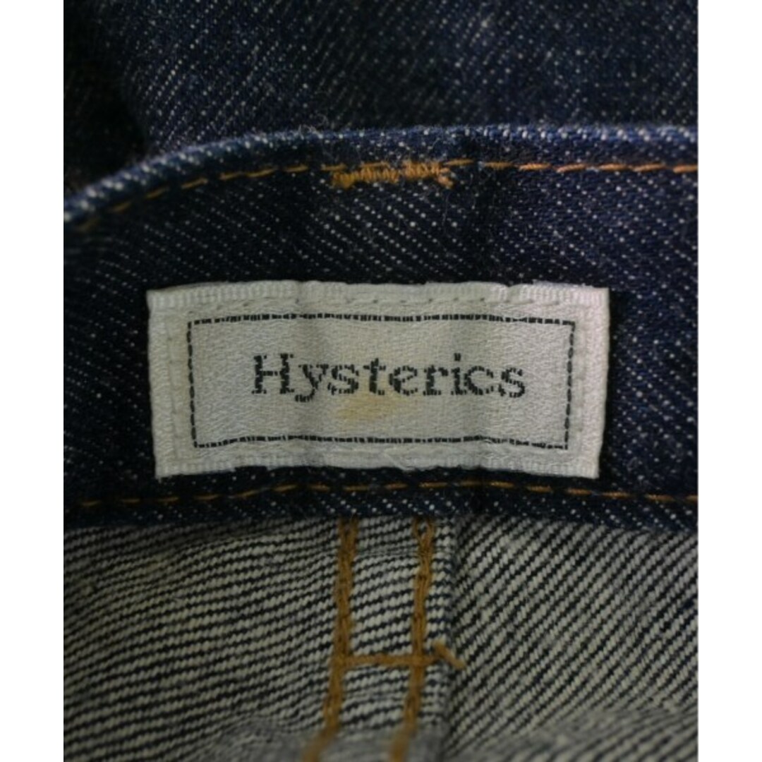 HYSTERICS(ヒステリックス)のHysterics ヒステリックス デニムパンツ SS(XS位) 紺 【古着】【中古】 レディースのパンツ(デニム/ジーンズ)の商品写真