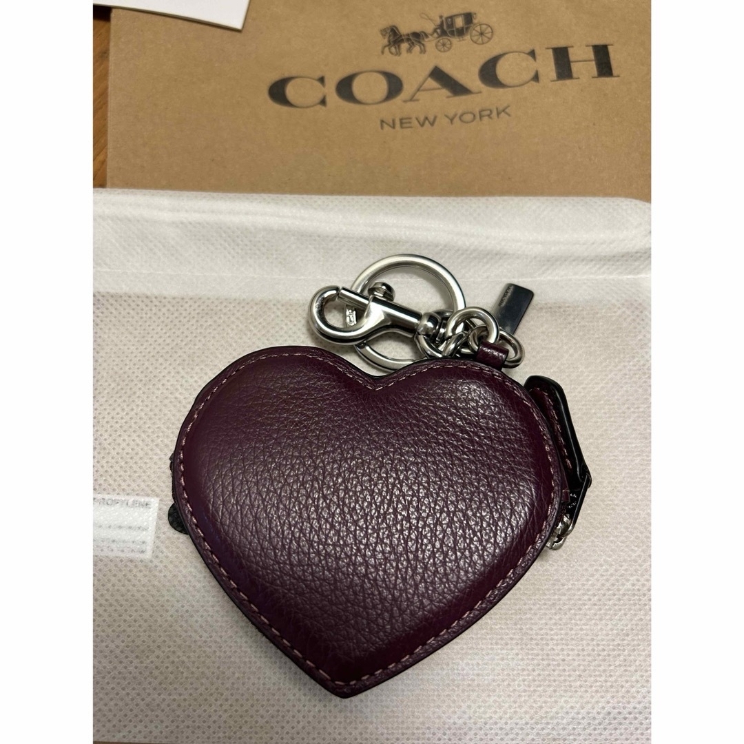 COACH(コーチ)の【COACH】ハートスタッズ　コインケース キーリング チャーム  レディースのファッション小物(財布)の商品写真