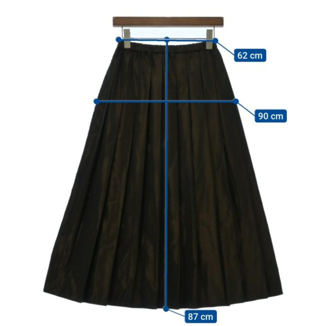 UNITED ARROWS(ユナイテッドアローズ)のUNITED ARROWS ロング・マキシ丈スカート 36(XS位) 茶 【古着】【中古】 レディースのスカート(ロングスカート)の商品写真