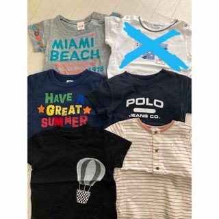 美品💛人気ブランド　半袖Tシャツ　5枚セット❣️ラルフローレン  など(Ｔシャツ)