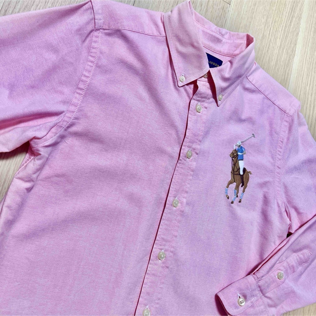 Ralph Lauren(ラルフローレン)のRalph Lauren Kids ボタンダウンシャツ キッズ/ベビー/マタニティのキッズ服女の子用(90cm~)(ブラウス)の商品写真