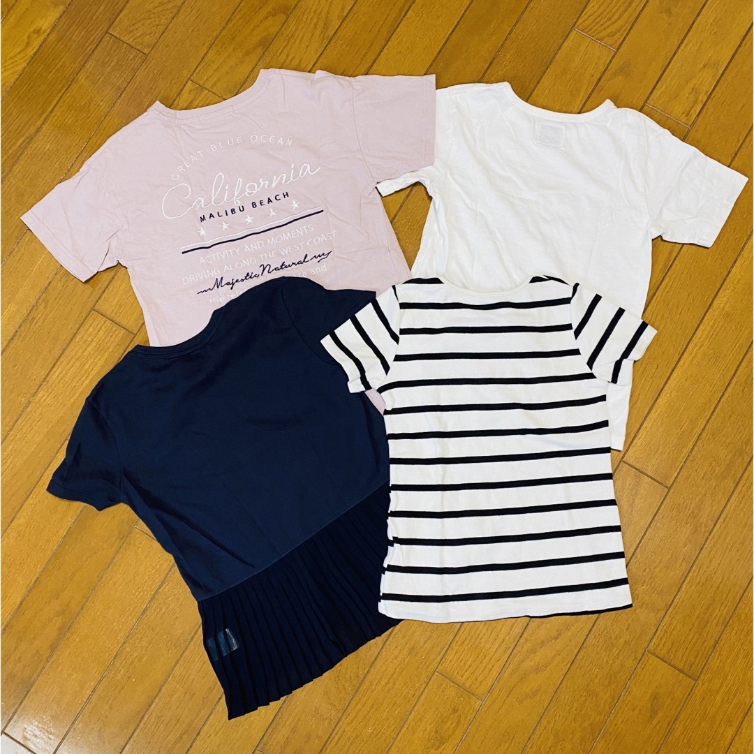 キッズ　Tシャツ　140cm   4枚セット キッズ/ベビー/マタニティのキッズ服女の子用(90cm~)(Tシャツ/カットソー)の商品写真