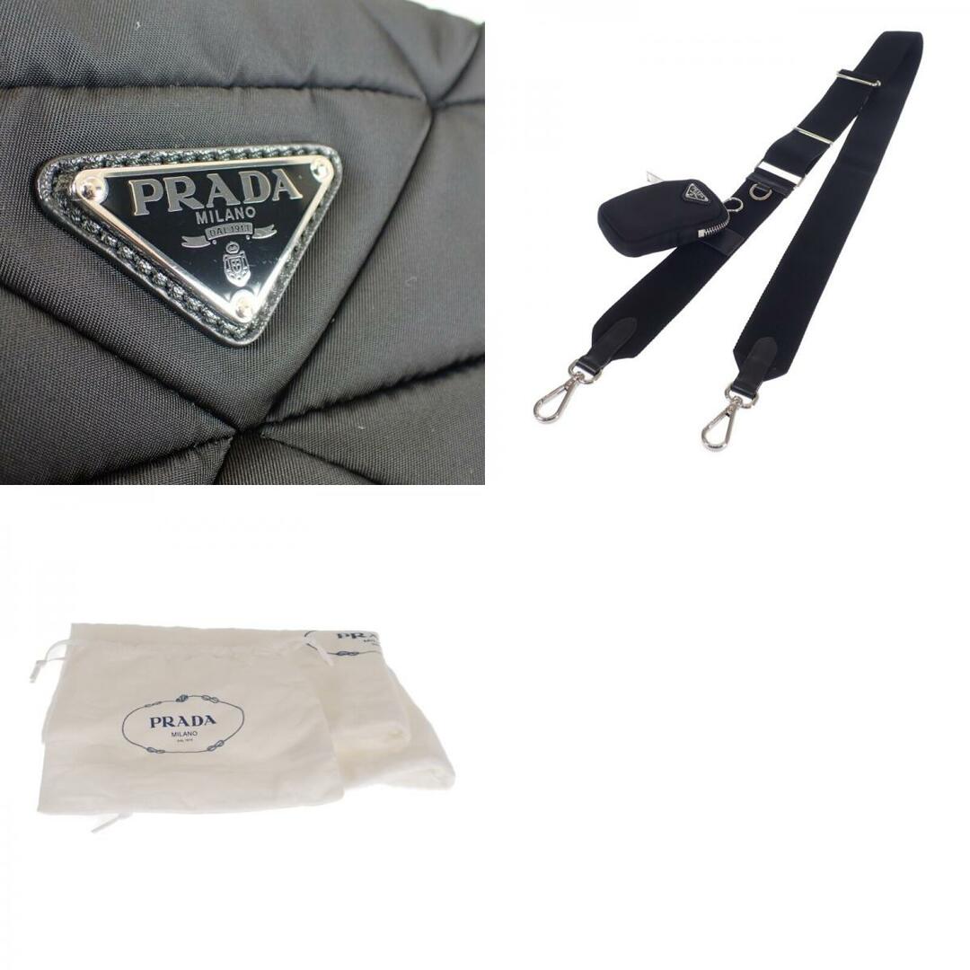 PRADA(プラダ)の【中古】【Aランク】PRADA プラダ パデット Re-Nylonトートバッグ ハンドバッグ 2way 1BG373_RDJN_F0002_V_B9O ナイロン ブラック レディース【ISEYA】 レディースのバッグ(その他)の商品写真