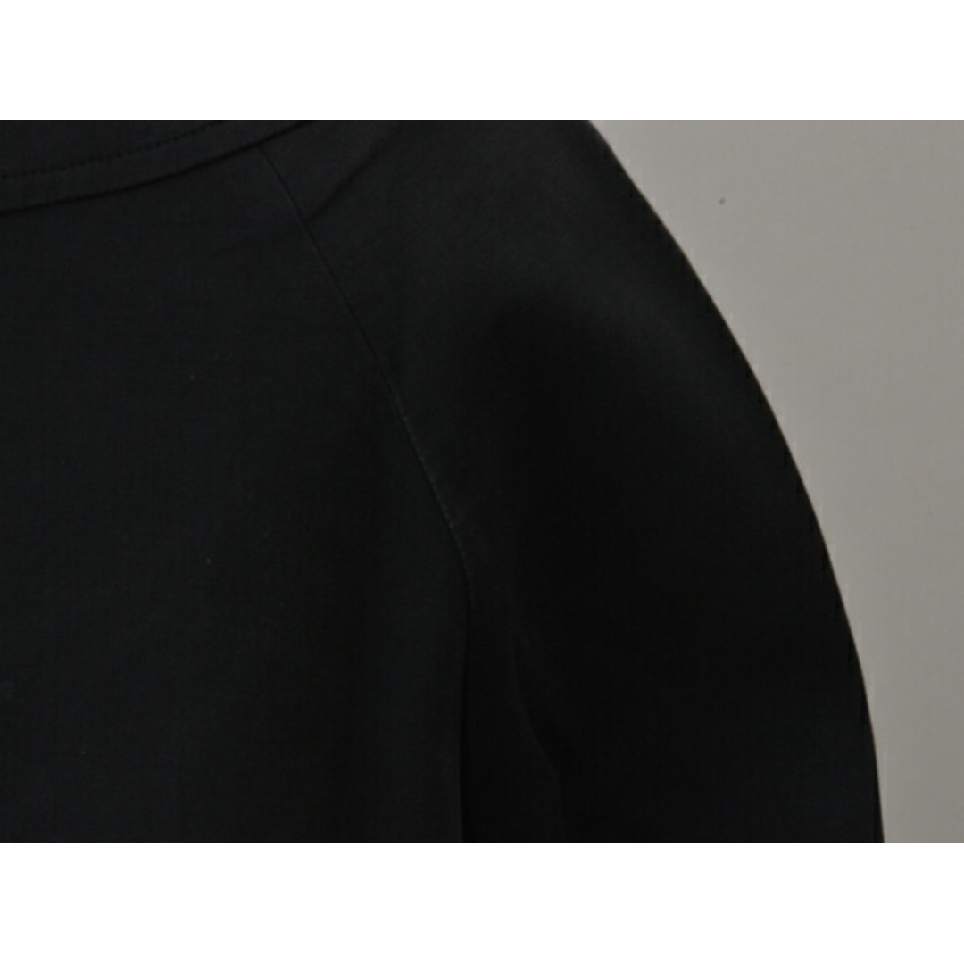 theory(セオリー)のセオリーリュクス PREMISE FOR theory luxe ショートジャケット 38サイズ ブラック レディース u_s F-L3583 レディースのジャケット/アウター(ロングコート)の商品写真
