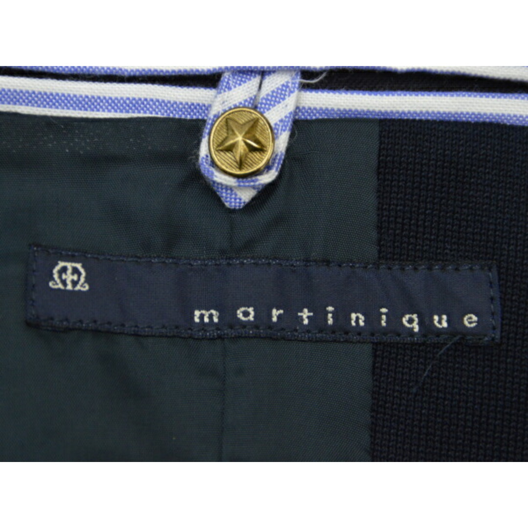 martinique(マルティニーク)のマルティニーク martinique 1B テーラードジャケット ネイビー レディース F-L4276 レディースのジャケット/アウター(ロングコート)の商品写真