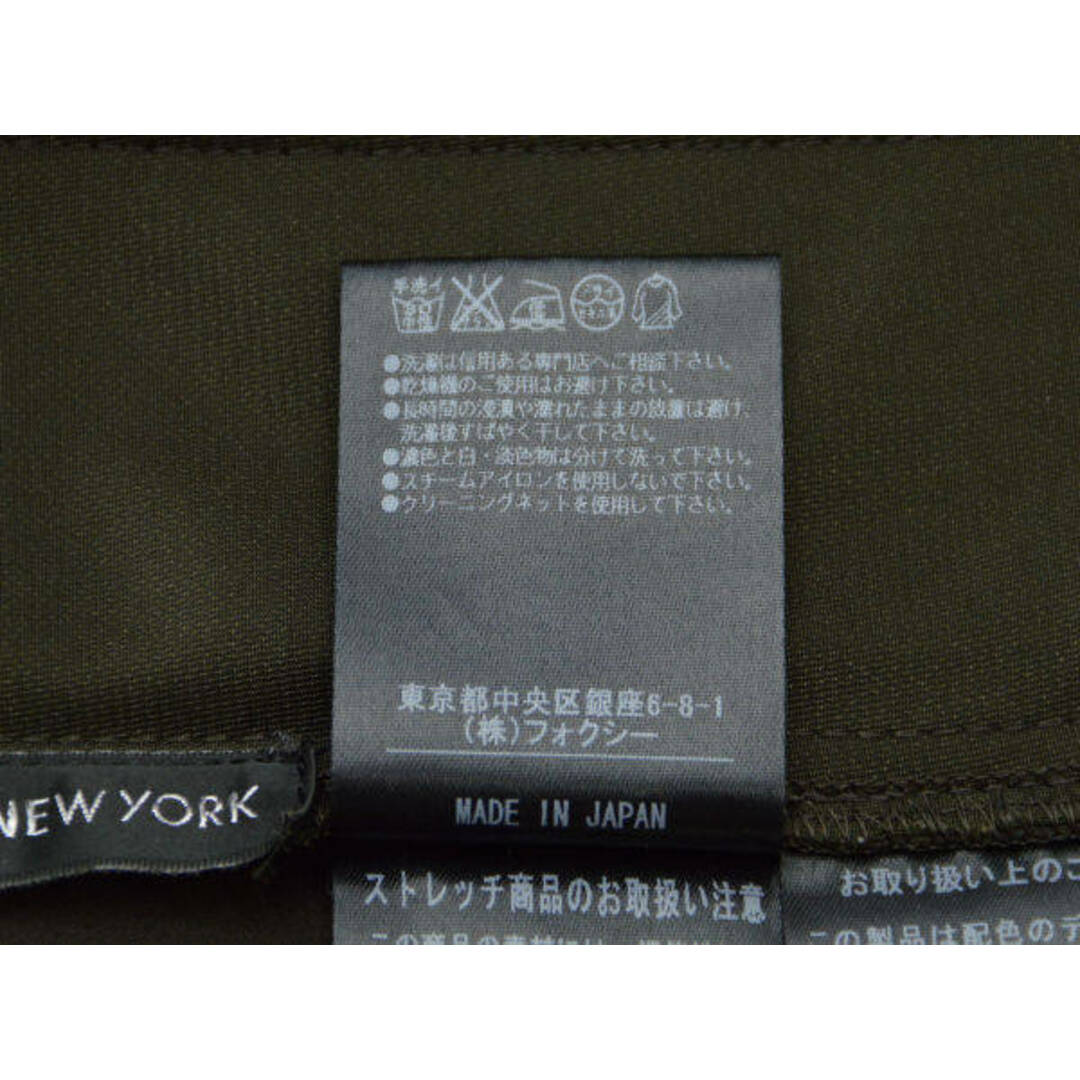 FOXEY(フォクシー)のフォクシーニューヨーク FOXEY NEW YORK ヴェスパ スカート 40サイズ ダークブラウン レディース F-L4633 レディースのスカート(ミニスカート)の商品写真