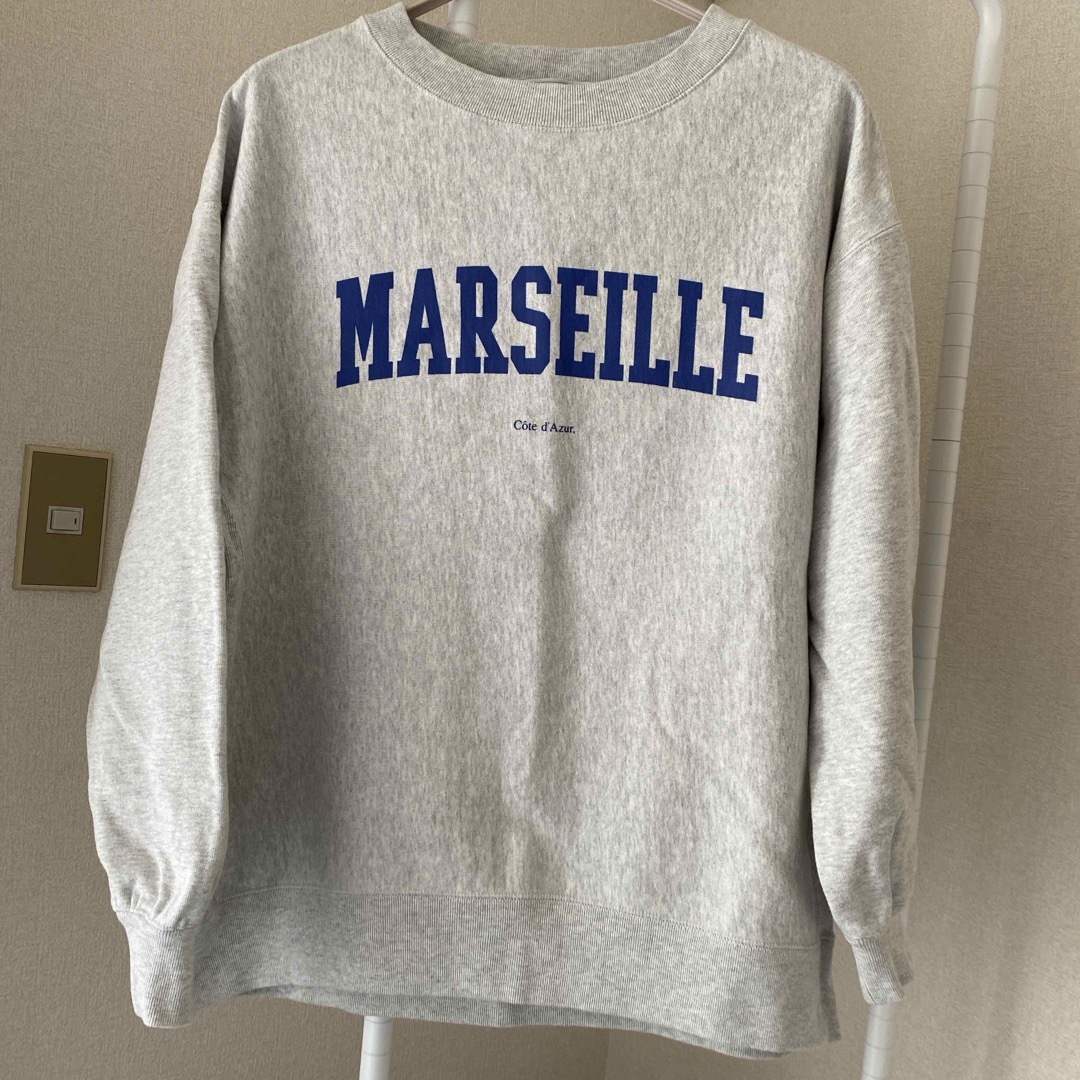 SLOBE IENA(スローブイエナ)のMARSEILLE ロゴスウェット レディースのトップス(トレーナー/スウェット)の商品写真