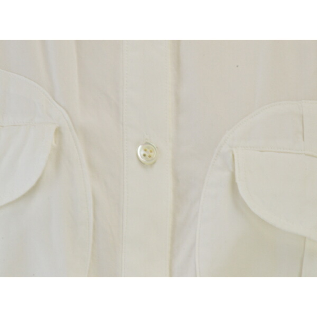 TSUMORI CHISATO(ツモリチサト)のツモリチサト TSUMORI CHISATO シャツ/ブラウス 長袖 コットン 2サイズ ホワイト レディース j_p F-L4669 レディースのトップス(シャツ/ブラウス(半袖/袖なし))の商品写真