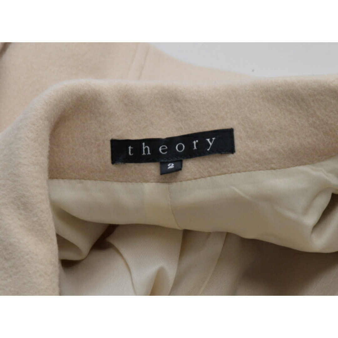 theory(セオリー)のセオリー Theory コート ダブルボタン 2サイズ ベージュ レディース u_s F-L5016 レディースのジャケット/アウター(ロングコート)の商品写真